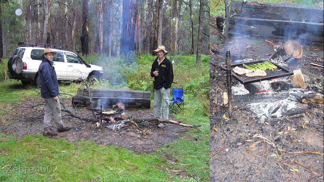 14-Heidi shows Richard how to cook dinner in the rain.jpg